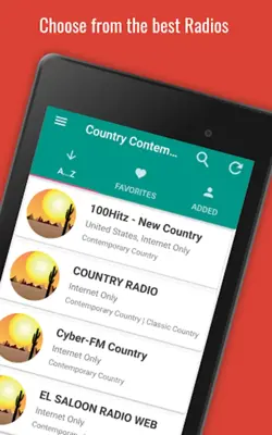 Contemporary Country Radio android App screenshot 5